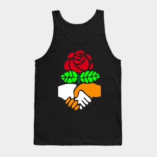 Dsa Democratic Socialists Of America Handshake Tank Top